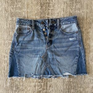 Denim skirt